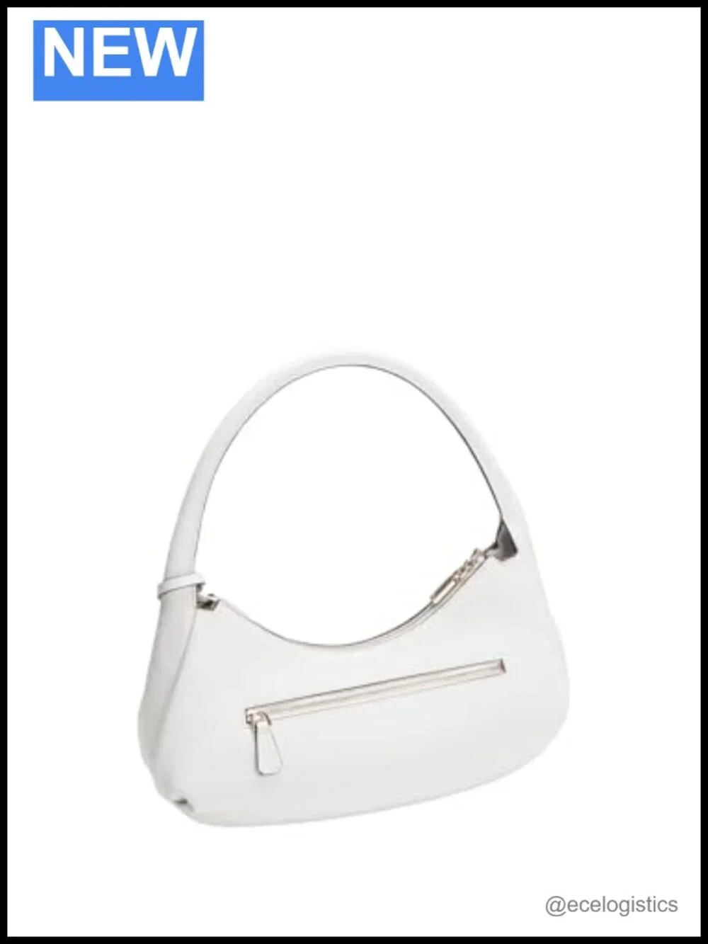 Polyurethane Hobo Bag with Gold Hardware, Top Handle Shoulder Bag